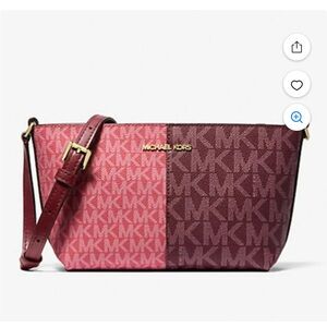 Michael Kors Pink and Burgundy Women's Bag